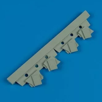   Quickboost B-24 Liberator radiators for Hasegawa műgyanta repülő kiegészítő