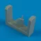 Quickboost Fw 190A-4 top antena for Tamiya műgyanta repülő kiegészítő