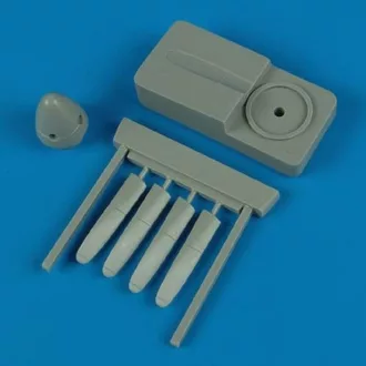   Quickboost P-51D propeller w/tool for Tamiya műgyanta repülő kiegészítő