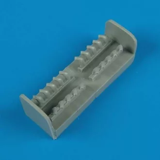   Quickboost Mosquito exhaust for Tamiya műgyanta repülő kiegészítő