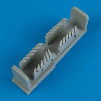   Quickboost Bf 110C/E exhaust for Airfix műgyanta repülő kiegészítő