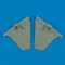 Quickboost Su-33 Flanker D horizontal stabil. (HAS) műgyanta repülő kiegészítő