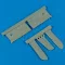 Quickboost F6F Hellcat separated tail planes (EDU) műgyanta repülő kiegészítő