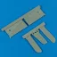 Quickboost F6F Hellcat separated tail planes (EDU) műgyanta repülő kiegészítő