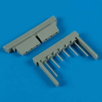   Quickboost F6F-3/5 Hellcat gun barrels for Eduard műgyanta repülő kiegészítő