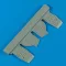 Quickboost SB2C Helldiver undercarriage covers műgyanta repülő kiegészítő