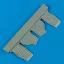 Quickboost SB2C Helldiver undercarriage covers műgyanta repülő kiegészítő