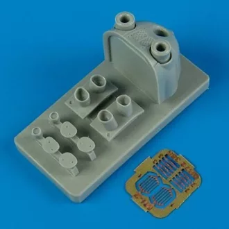   Quickboost Mi-2 Hoplite set (air intake, exhaust) műgyanta repülő kiegészítő