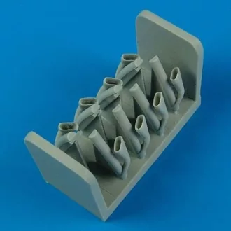   Quickboost Halifax B NMk.I/II exhaust type C f.Reve műgyanta repülő kiegészítő