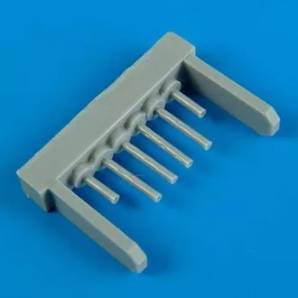   Quickboost P-40B/C gun barrels for Airfix műgyanta repülő kiegészítő