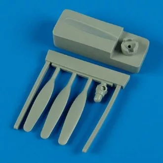   Quickboost F6F Hellcat propeller w/tool f.Cyber Hob műgyanta repülő kiegészítő