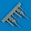 Quickboost Sea Harrier FA.2 outrigger wheels f.Airf műgyanta repülő kiegészítő