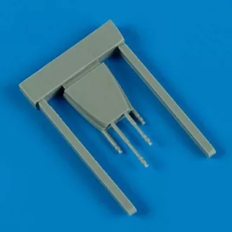   Quickboost Bf 110E gun barrels for Eduard műgyanta repülő kiegészítő