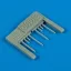 Quickboost Bf 109E gun barrels for Airfix műgyanta repülő kiegészítő