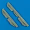Quickboost FRS.1 Sea Harrier pylons for Airfix műgyanta repülő kiegészítő
