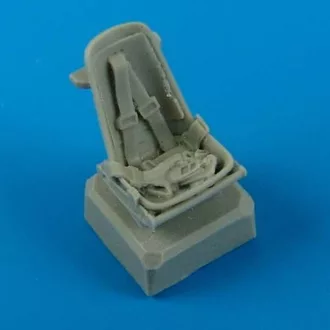   Quickboost Bf 109E seat with safety belts műgyanta repülő kiegészítő