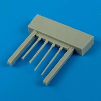   Quickboost A6M5 Zero gun barrels & pitot tube f.TAM műgyanta repülő kiegészítő