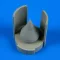 Quickboost Sukhoi Su-7 radome for Modelsvit műgyanta repülő kiegészítő