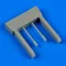 Quickboost Sukhoi SU-7 gun barrels for Modelsvit műgyanta repülő kiegészítő
