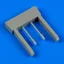 Quickboost Sukhoi SU-7 gun barrels for Modelsvit műgyanta repülő kiegészítő
