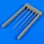 Quickboost SU-7 pitot tubes for Modelsvit műgyanta repülő kiegészítő