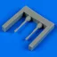 Quickboost A-4B Skyhawk gun barrels for Airfix műgyanta repülő kiegészítő