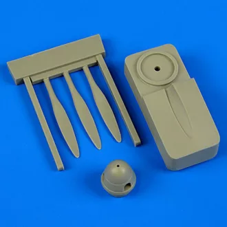   Quickboost Arado Ar 196 propeller w/tool f. Heller műgyanta repülő kiegészítő