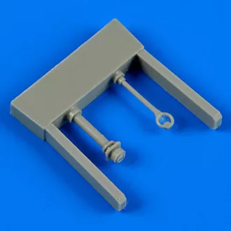   Quickboost Gloster Gladiator control lever&compass műgyanta repülő kiegészítő