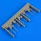 Quickboost Lancaster gun barrels for Airfix műgyanta repülő kiegészítő