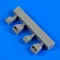 Quickboost Dornier Do 17Z air intakes for Airfix műgyanta repülő kiegészítő