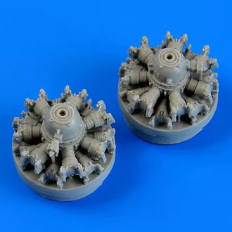   Quickboost C-47 Skytrain engines for Airfix műgyanta repülő kiegészítő