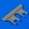 Quickboost Bristol Blenheim I/IV undercarriage cove for Airfix műgyanta repülő kiegészítő