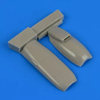   Quickboost Spitfire Mk.IXc Late engine covers f.Edu műgyanta repülő kiegészítő