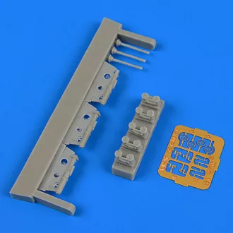   Quickboost Heinkel He 111P-2 gun barrels f. Airfix műgyanta repülő kiegészítő