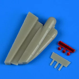  Quickboost F-14A/B Tomcat chin pod with ECM antenna for Hasegawa műgyanta repülő kiegészítő