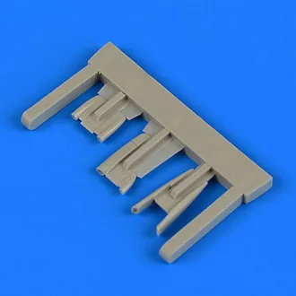   Quickboost MiG-21MF air scoops for Eduard műgyanta repülő kiegészítő