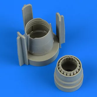   Quickboost MiG-21MF correct exhaust nozzle f.Eduard műgyanta repülő kiegészítő