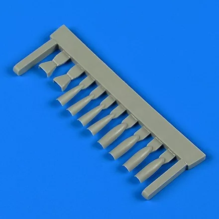 Quickboost Mikoyan MiG-25RBT air scoops (ICM)