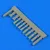 Quickboost Mikoyan MiG-25RBT air scoops (ICM)