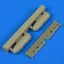 Quickboost Kawasaki Ki-61-Id Hien drop tanks w.pylo for Tamiya műgyanta repülő kiegészítő