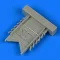 Quickboost Ju 87B Stuka exhaust for Airfix műgyanta repülő kiegészítő