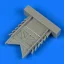 Quickboost Ju 87B Stuka exhaust for Airfix műgyanta repülő kiegészítő