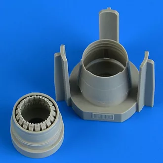   Quickboost MiG-21MF fighter bomber correct exhaust nozzle for Eduard műgyanta repülő kiegészítő