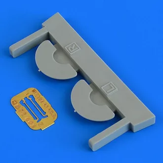   Quickboost Mirage F.1 FOD covers for Special Hobby műgyanta repülő kiegészítő