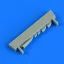 Quickboost Mirage F.1 air scoops for Special Hobby műgyanta repülő kiegészítő