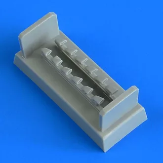   Quickboost Bf 109G-6 exhaust for Tamiya műgyanta repülő kiegészítő