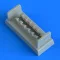 Quickboost Bf 109G-6 exhaust for Tamiya műgyanta repülő kiegészítő