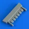 Quickboost Bf 109G-6 shell case for Tamiya műgyanta repülő kiegészítő