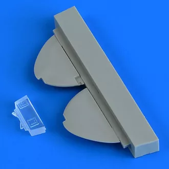  Quickboost Bf 109G position lights for Tamiya műgyanta repülő kiegészítő
