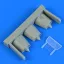 Quickboost Mirage F.1 air intakes for Special Hobby műgyanta repülő kiegészítő